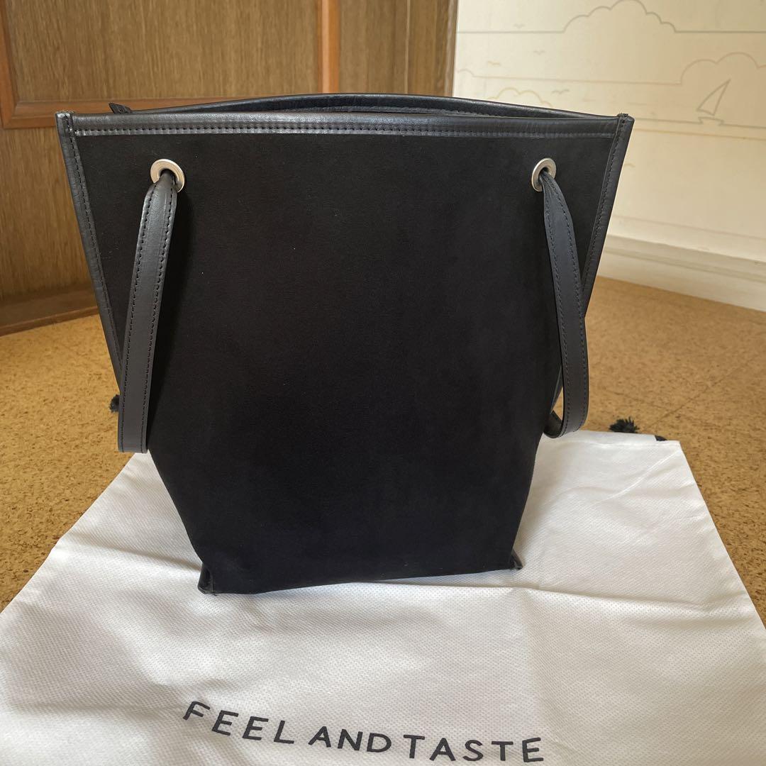 FEEL AND TASTE スェードトートバッグ