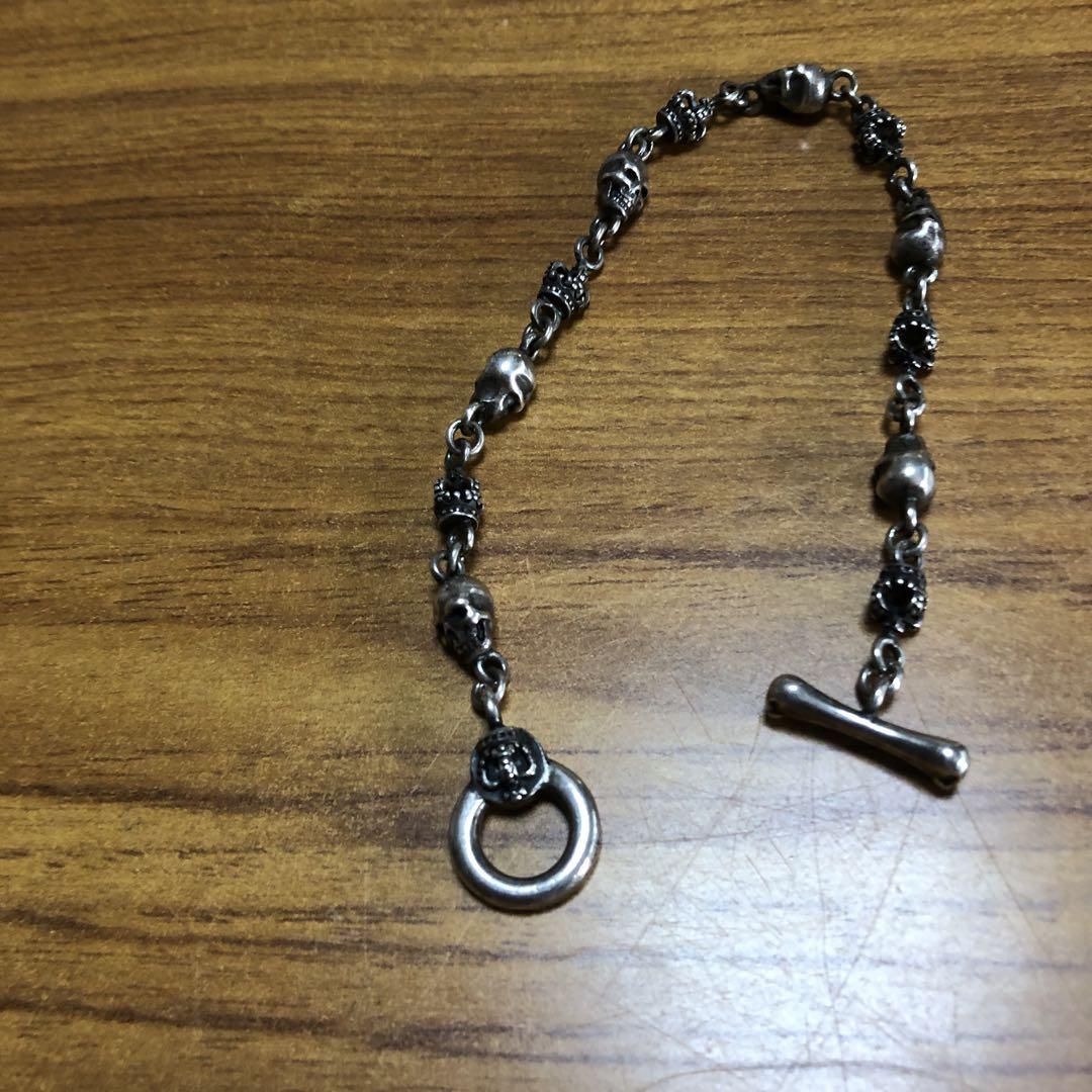 Justin Ｄａｖｉｓ ジャスティンデイビス ＳＢＪ126 スカルブレスレット