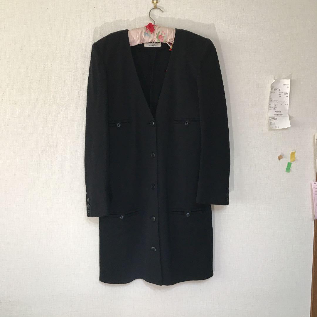 美品 ソニアリキエル ウールコート 40