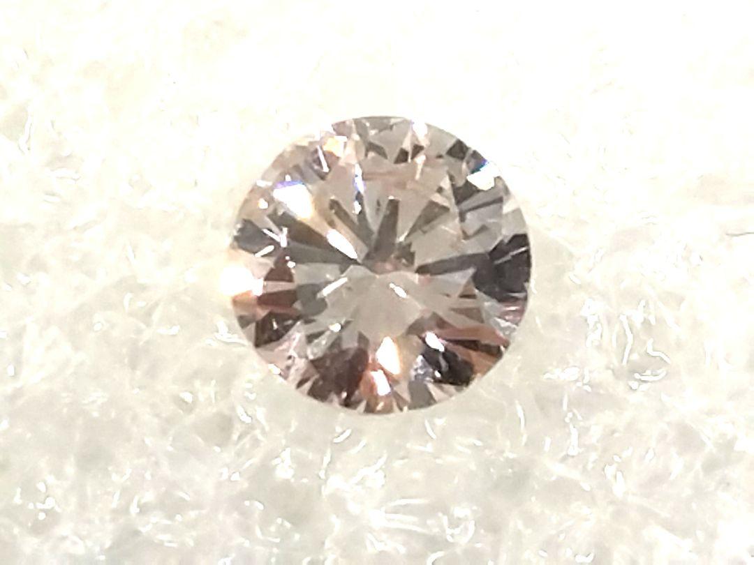 希少　TYPE2A　ベリーライトピンク　SI2 0.465ct