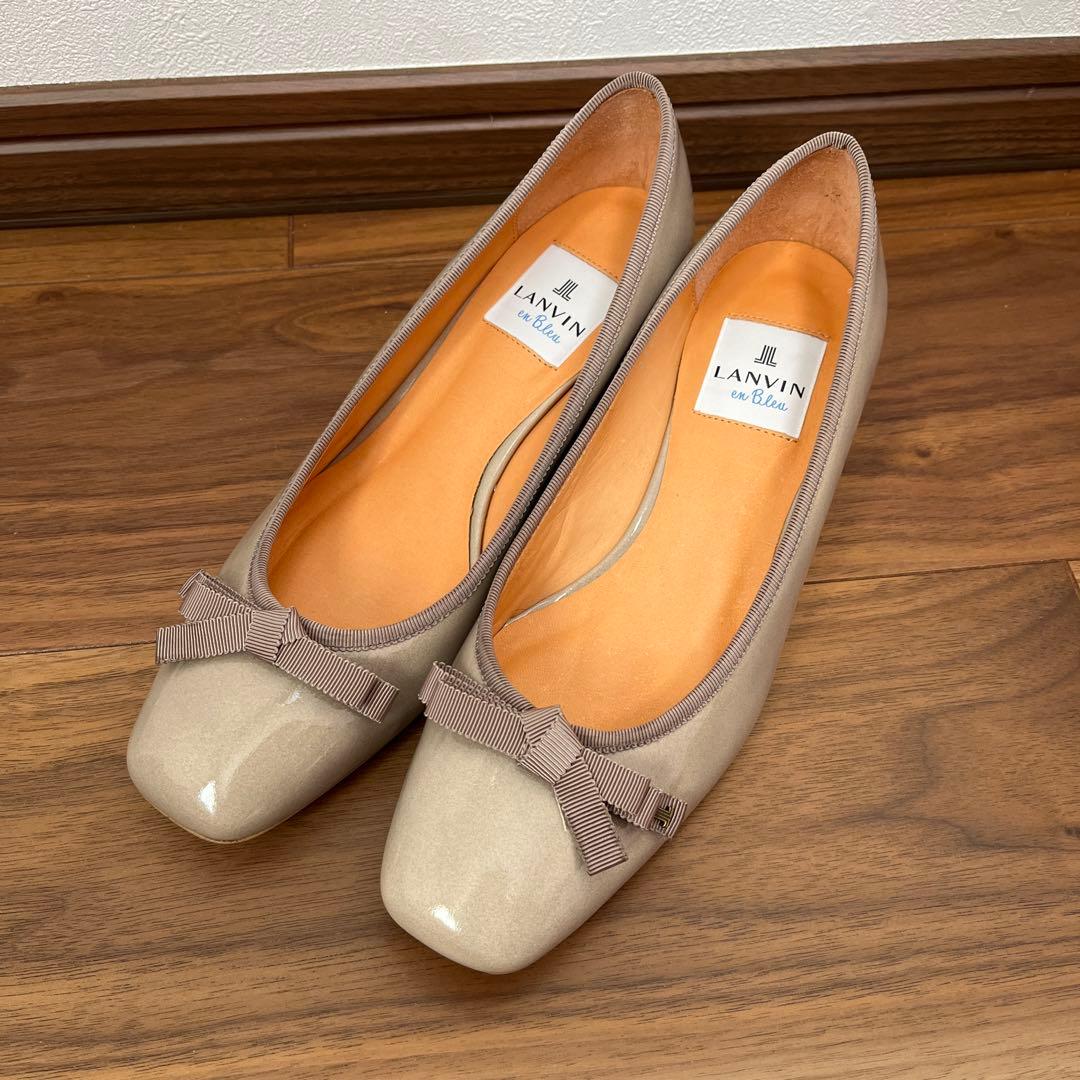 タイムセール！新品未使用　ランバン　パンプス23cm