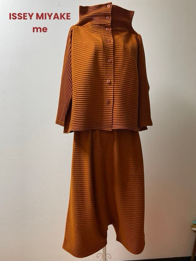 issey miyake me プリーツスーツ　フリーサイズ