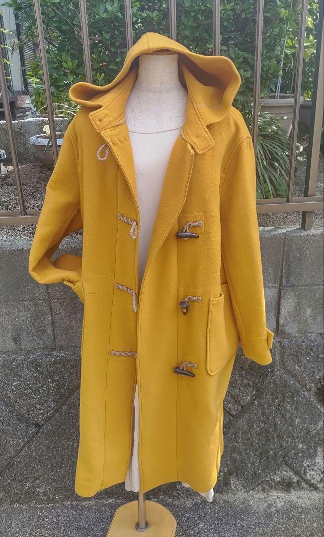 ユニクロ イネス コラボ ダッフルコート 2回使用 3XL 人気色 イエロー