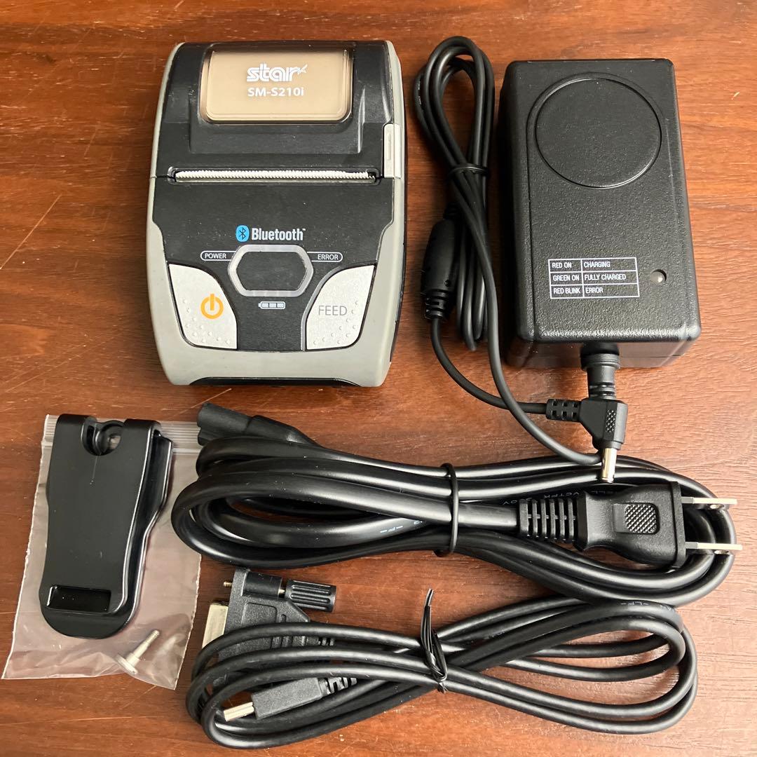 スター精密モバイルプリンター SM-S210I-DB40