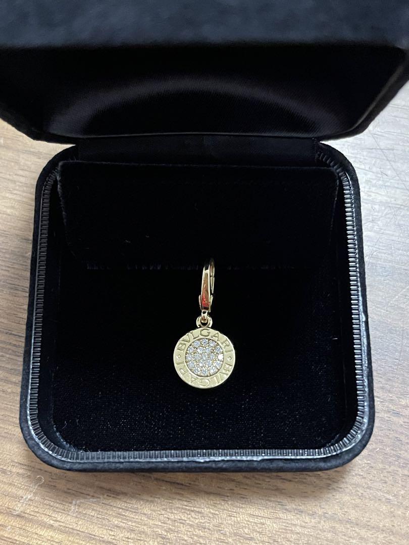BVLGARI ブルガリ ダイヤ K18 ペンダントトップ チャーム　美品
