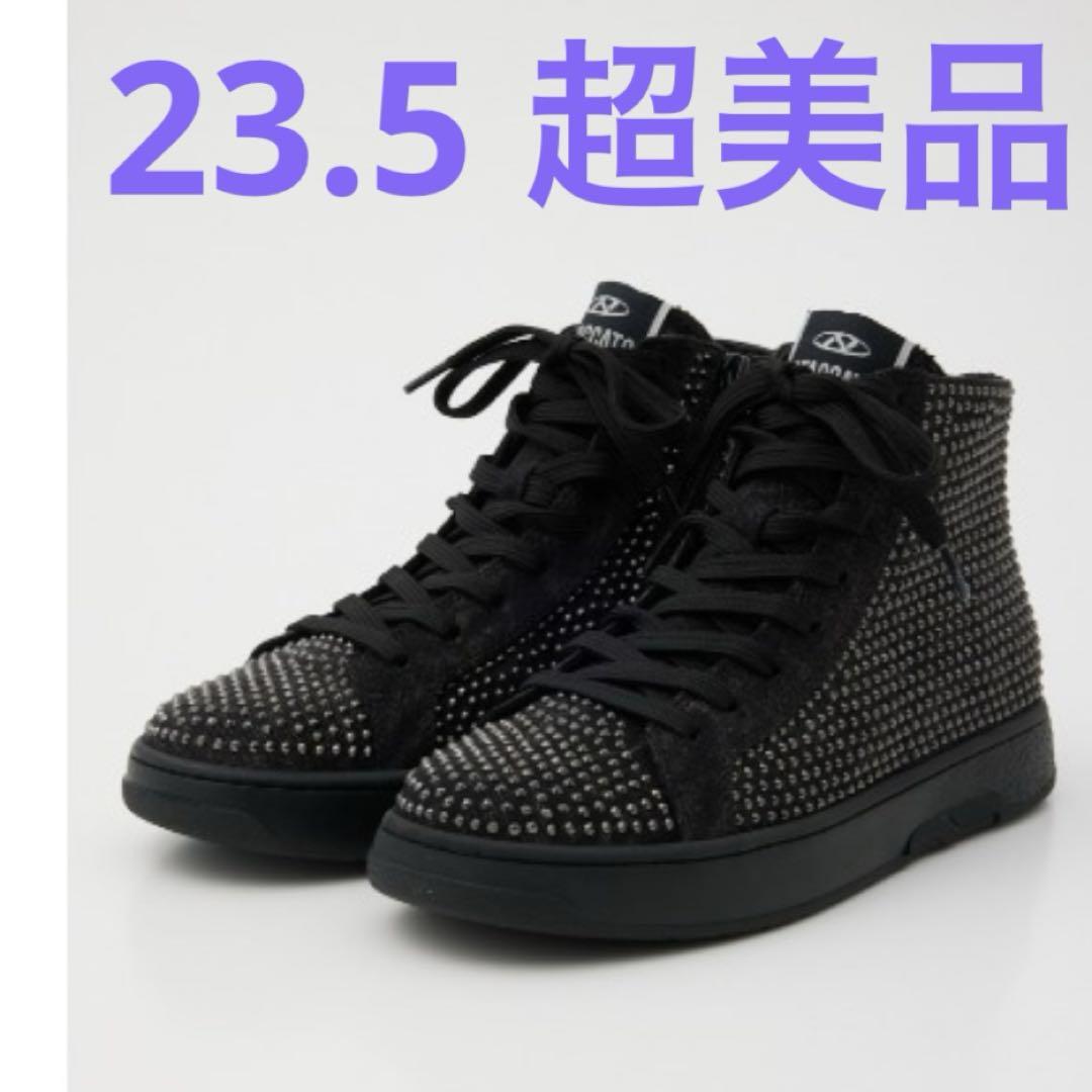 超美品！staccato ハイカットスニーカー