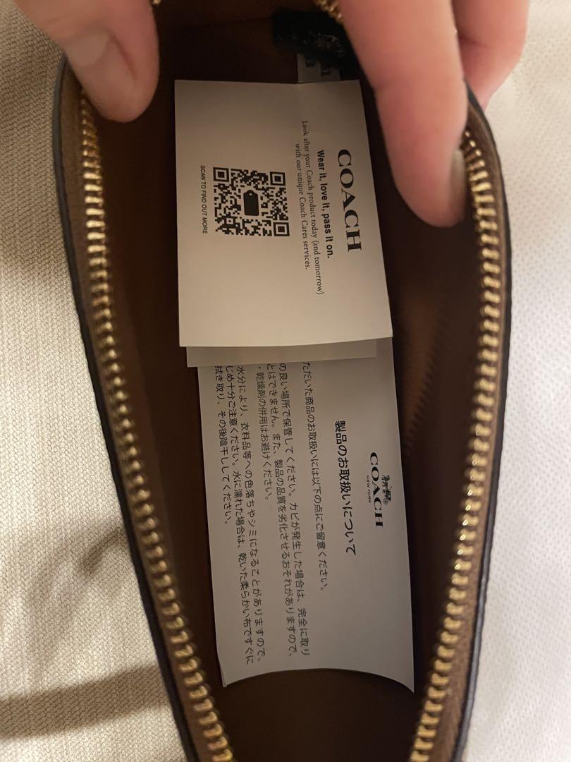 ※あ【新品未使用】COACH ペンケース