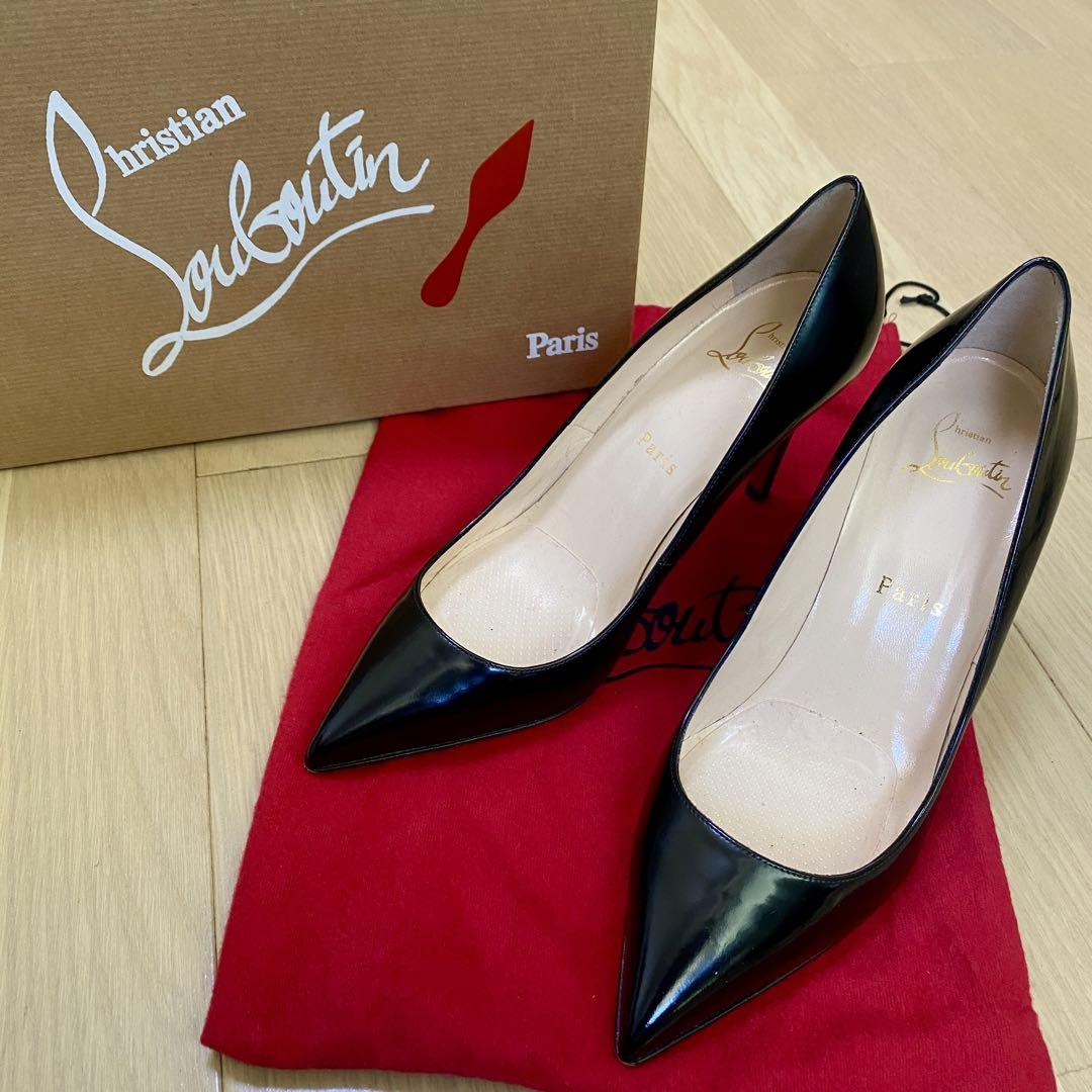 クリスチャンルブタン 37 PIGALLE PATENT CALF