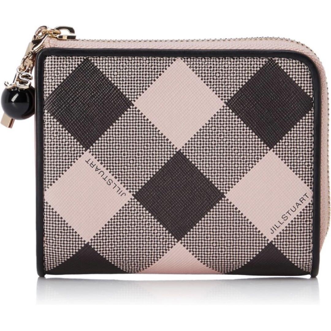 新品未使用❤️ジルスチュアート ディベロップ L字折り財布 ピンク 桃色 財布