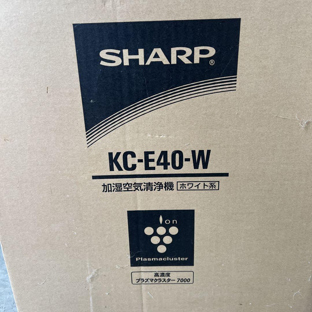 ⑤新品　シャープ KC-E40-W 加湿空気清浄機 ホワイト 2015年製