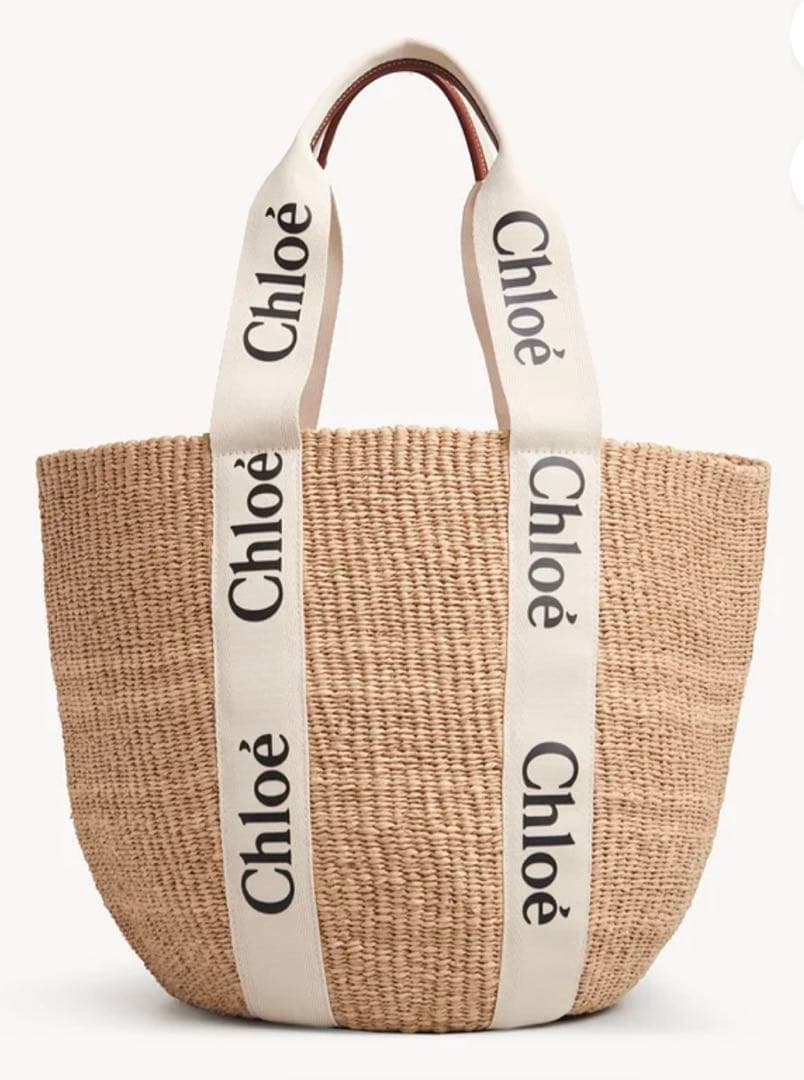 専用【新品】Chloe クロエ Woody ラージバスケット カゴバッグ 正規品
