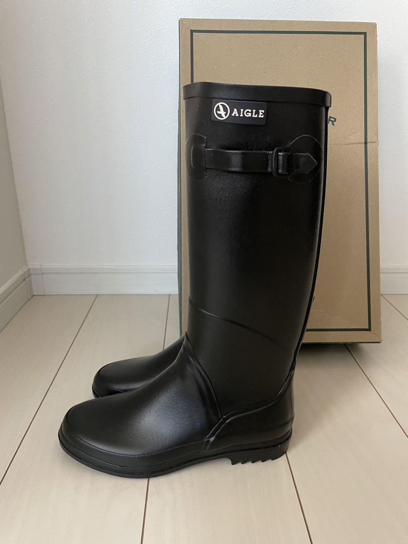 AIGLE エーグル⭐︎ CHANTEBELLE★未使用★ブラック⭐︎37