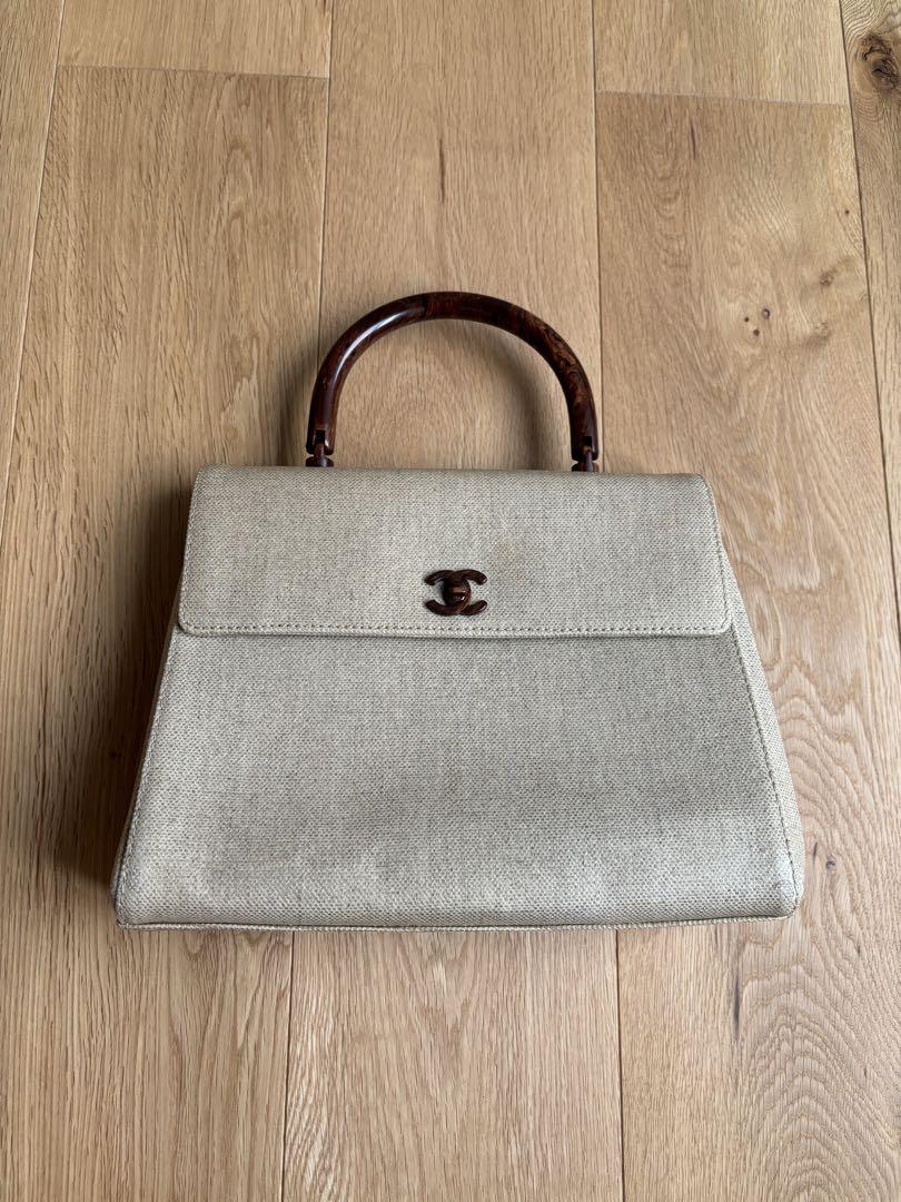 CHANEL シャネル ウッド調 ハンドル