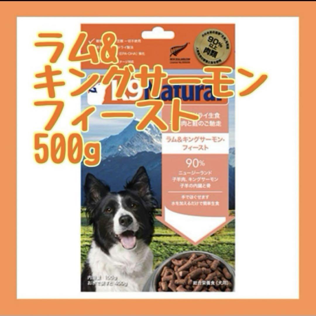 K9 ナチュラル　ラム&キングサーモンフィースト　500g