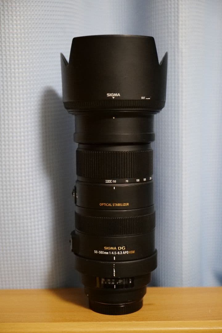 レンズ(ズーム) SIGMA APO 50-500mm F4.5-6.3 DG OS HSM EF