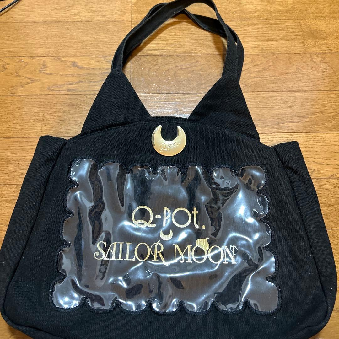 Q-pot. セーラームーン トートバッグ 使用感あり