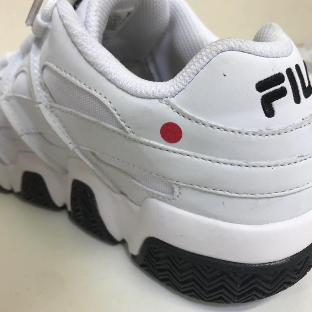 【未使用】フィラ スニーカー厚底オックスフォードバリケードXT97 24.0 白