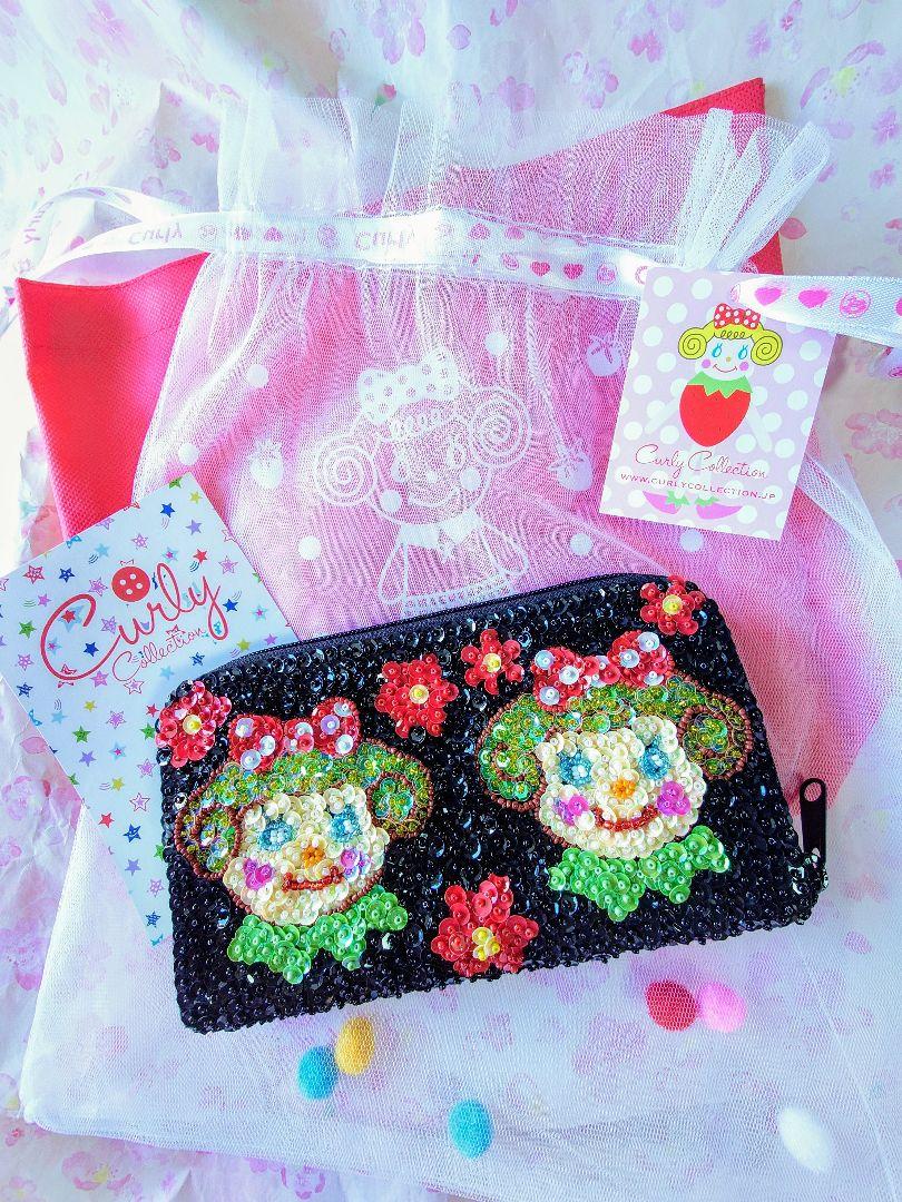 ❤Curly Collection カーリーコレクション スパンコール 長財布❤