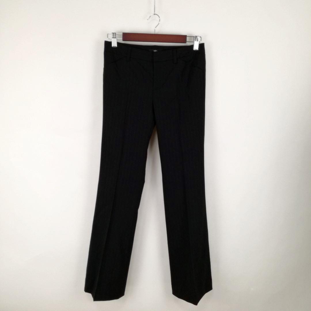 INED イネド 7 9 スーツ パンツ セット アップ ストライプ オフィス