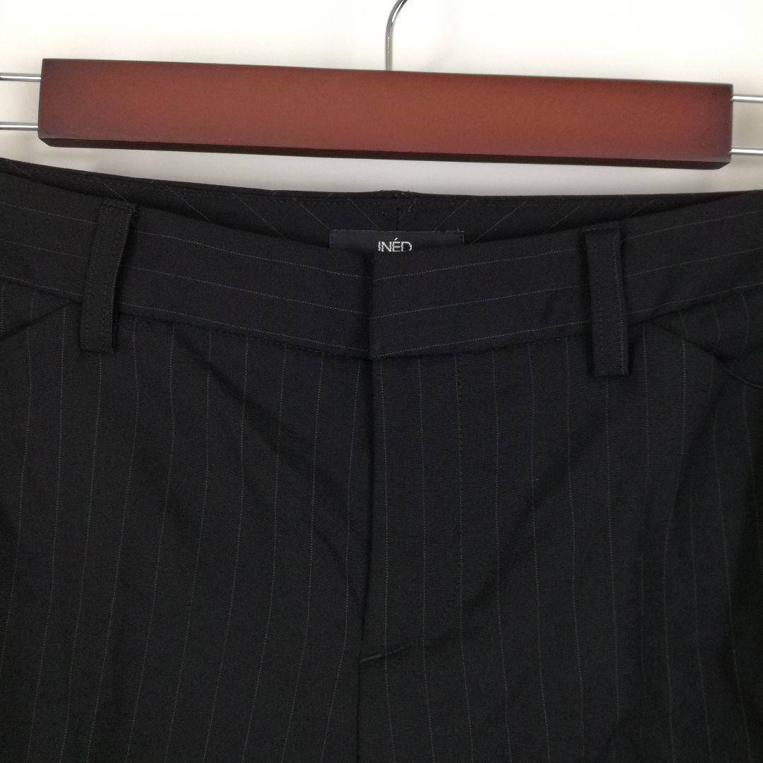 INED イネド 7 9 スーツ パンツ セット アップ ストライプ オフィス