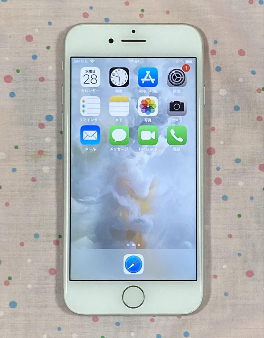 【貴重iOS12】iPhone7 Silver 32GB SIMフリー
