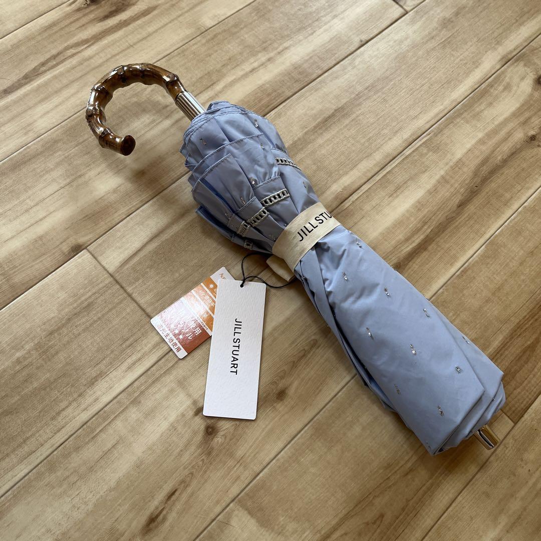 新品 ジルスチュアート JILL STUART 晴雨兼用 折り畳み傘