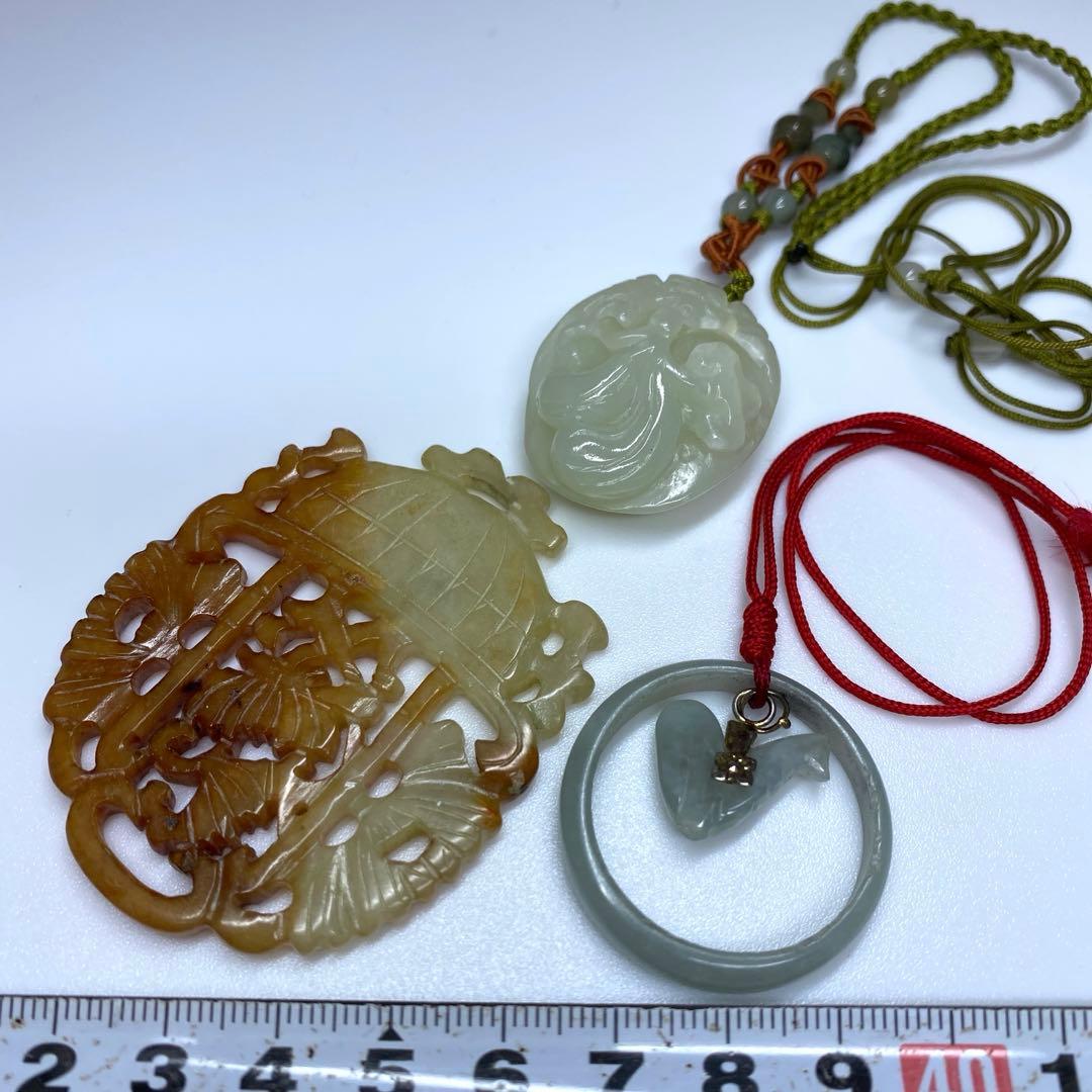 白砡　アクセサリー　3点　44g 東な6-1005ア㉗
