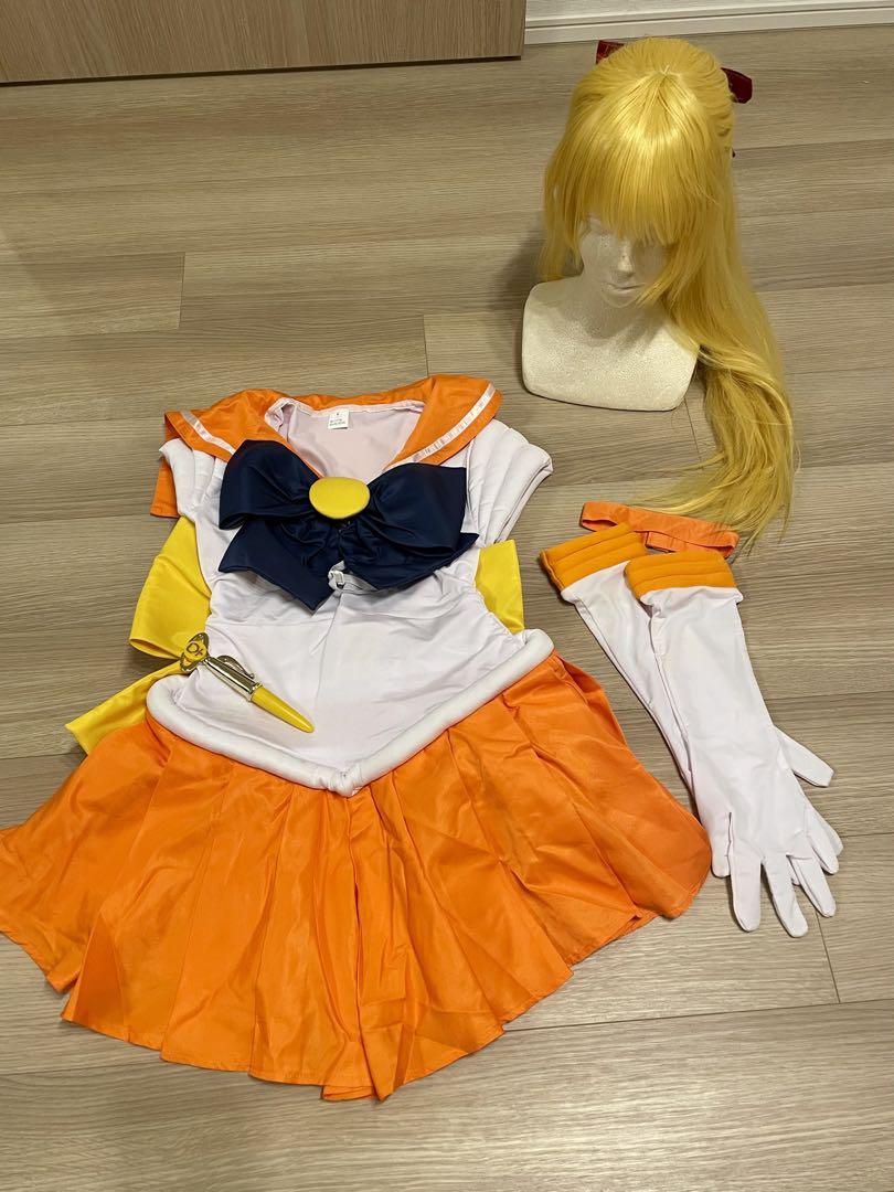 セーラーヴィーナス コスプレ衣装　ハロウィン　仮装　ユニバ