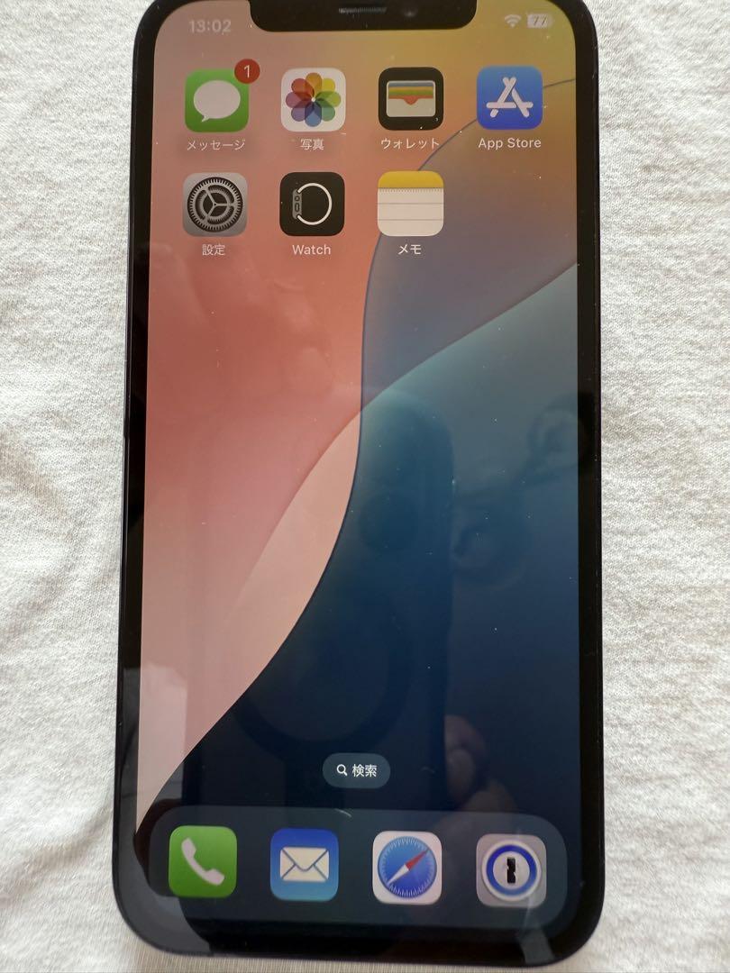 [美品] iPhone12pro 128GB パシフィックブルー