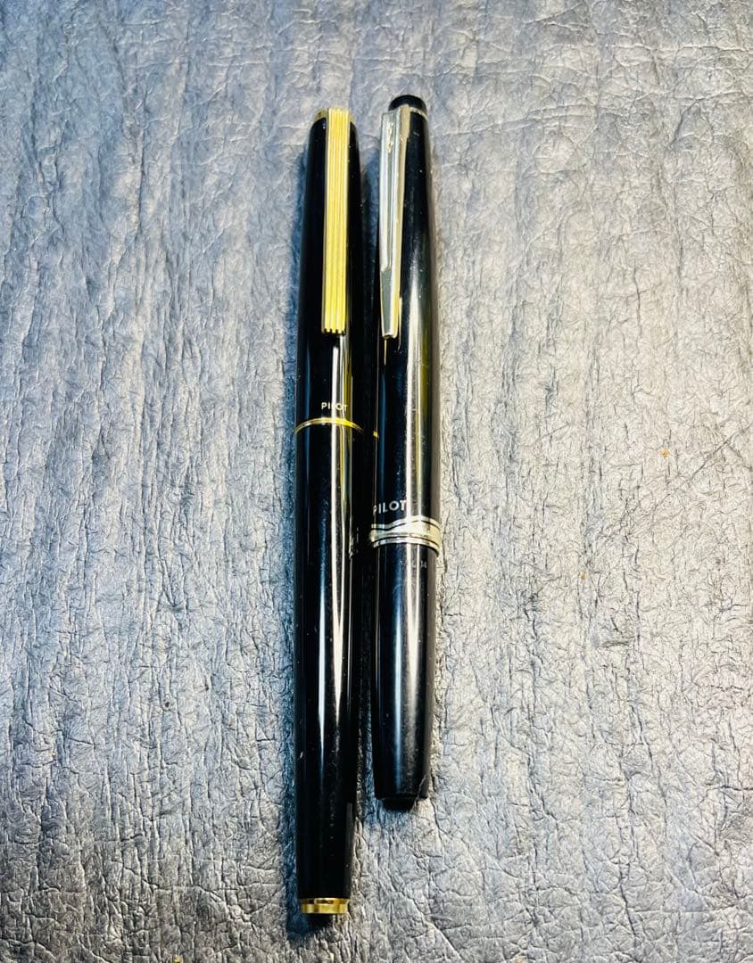 PILOTパイロット 14k 585ブラック 2本セット