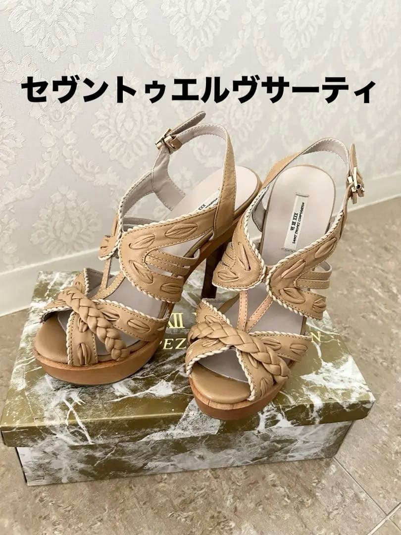 セヴントゥエルヴサーティ　美脚　サンダル　23