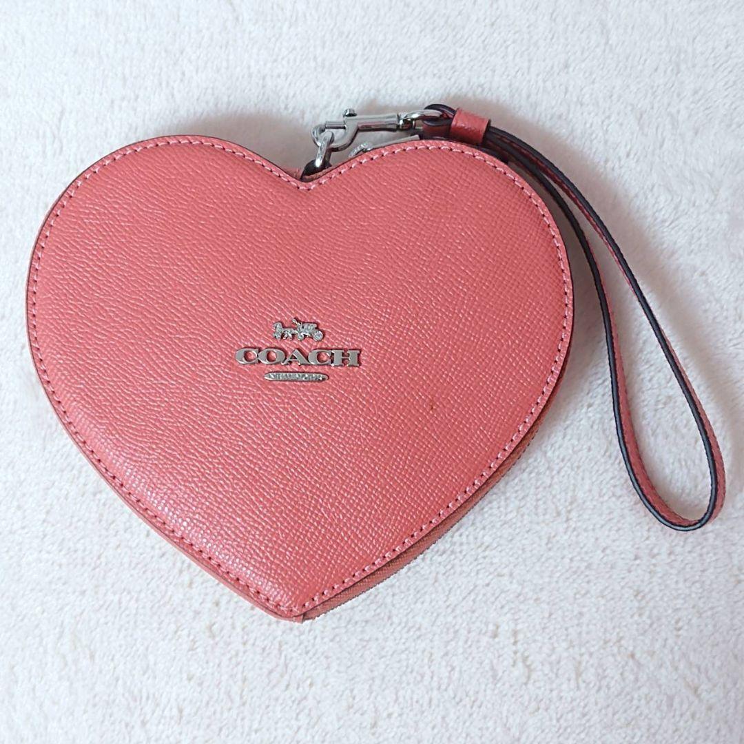 coach　コーチ　リストレット　ポーチ　ハート