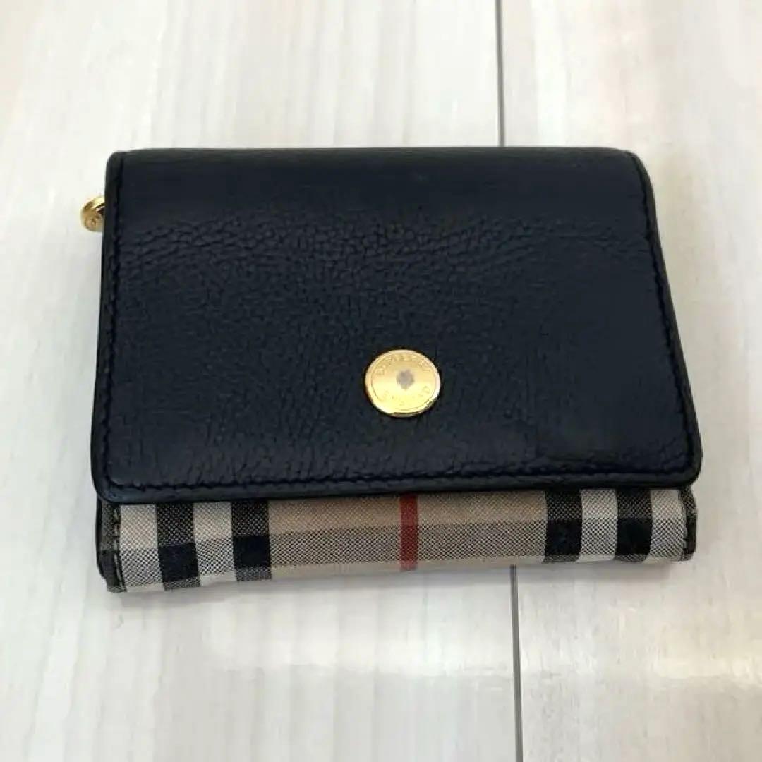 Burberry バーバリー 三つ折り財布 ノバチェック