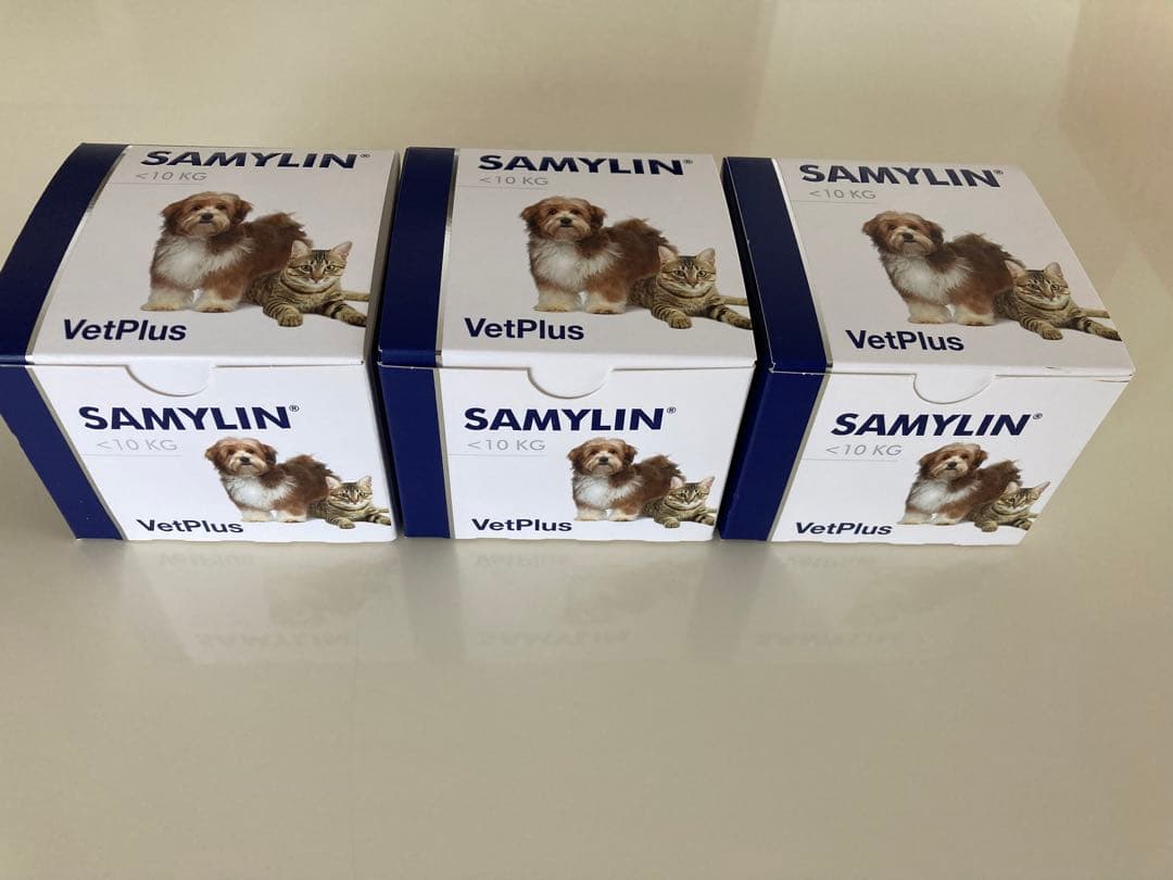 サミリン　VetPlus　SAMYLIN　1g×30包×3箱 犬肝臓サプリメント