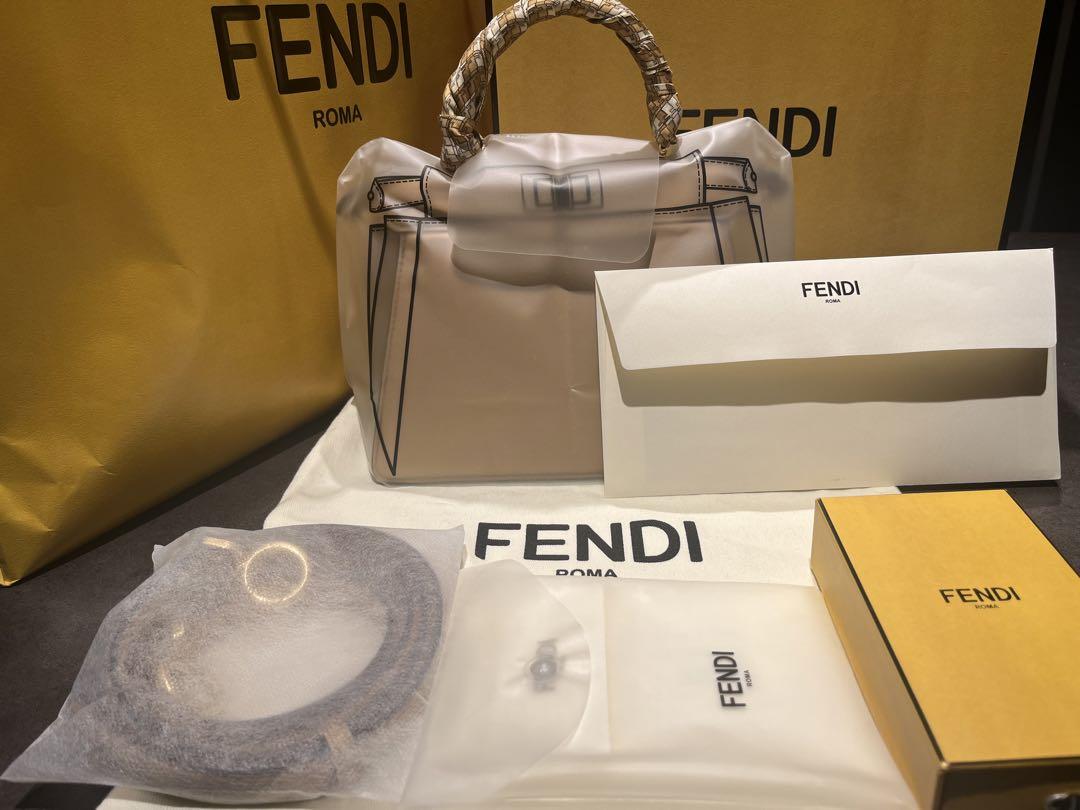 Fendi ピーカブー ISeeU プチ　スカーフ付き