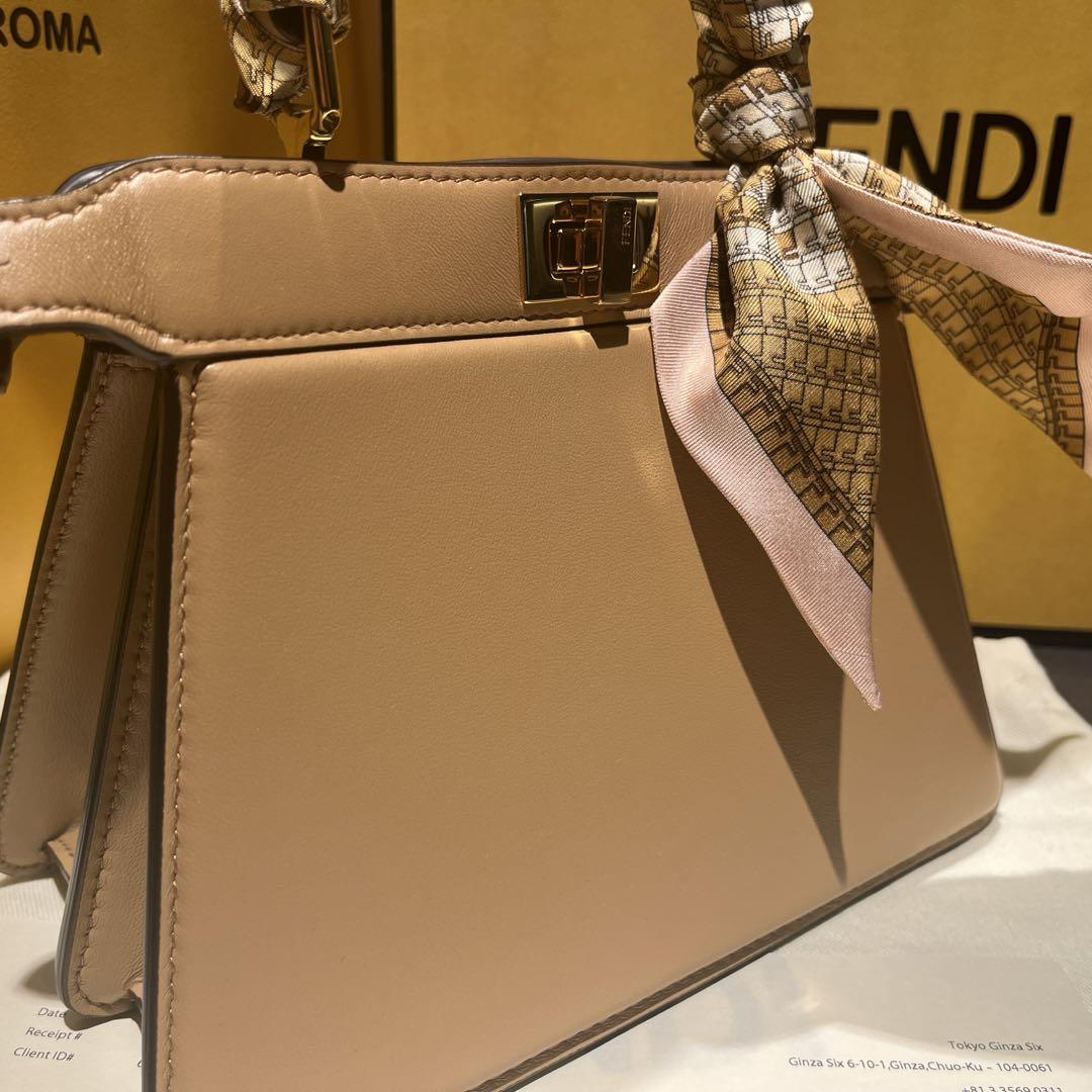 Fendi ピーカブー ISeeU プチ　スカーフ付き