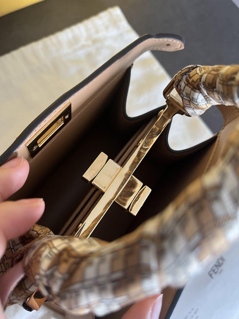 Fendi ピーカブー ISeeU プチ　スカーフ付き