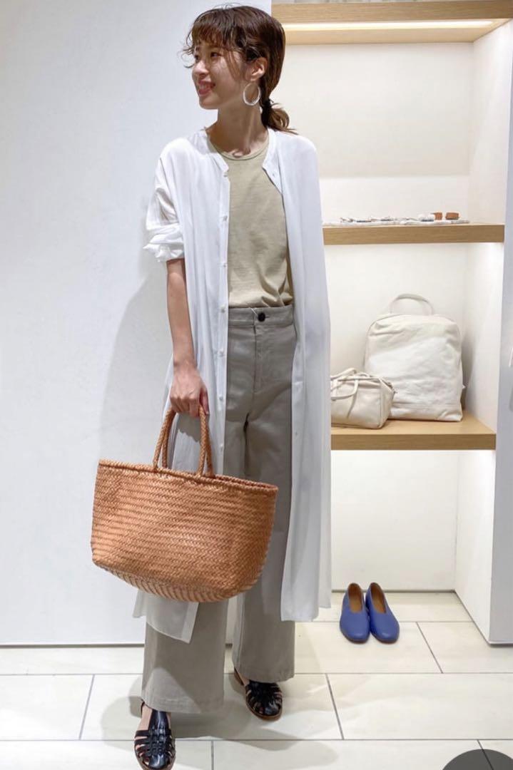 未使用・タグ付 ギャルリーヴィー ロングシャツ