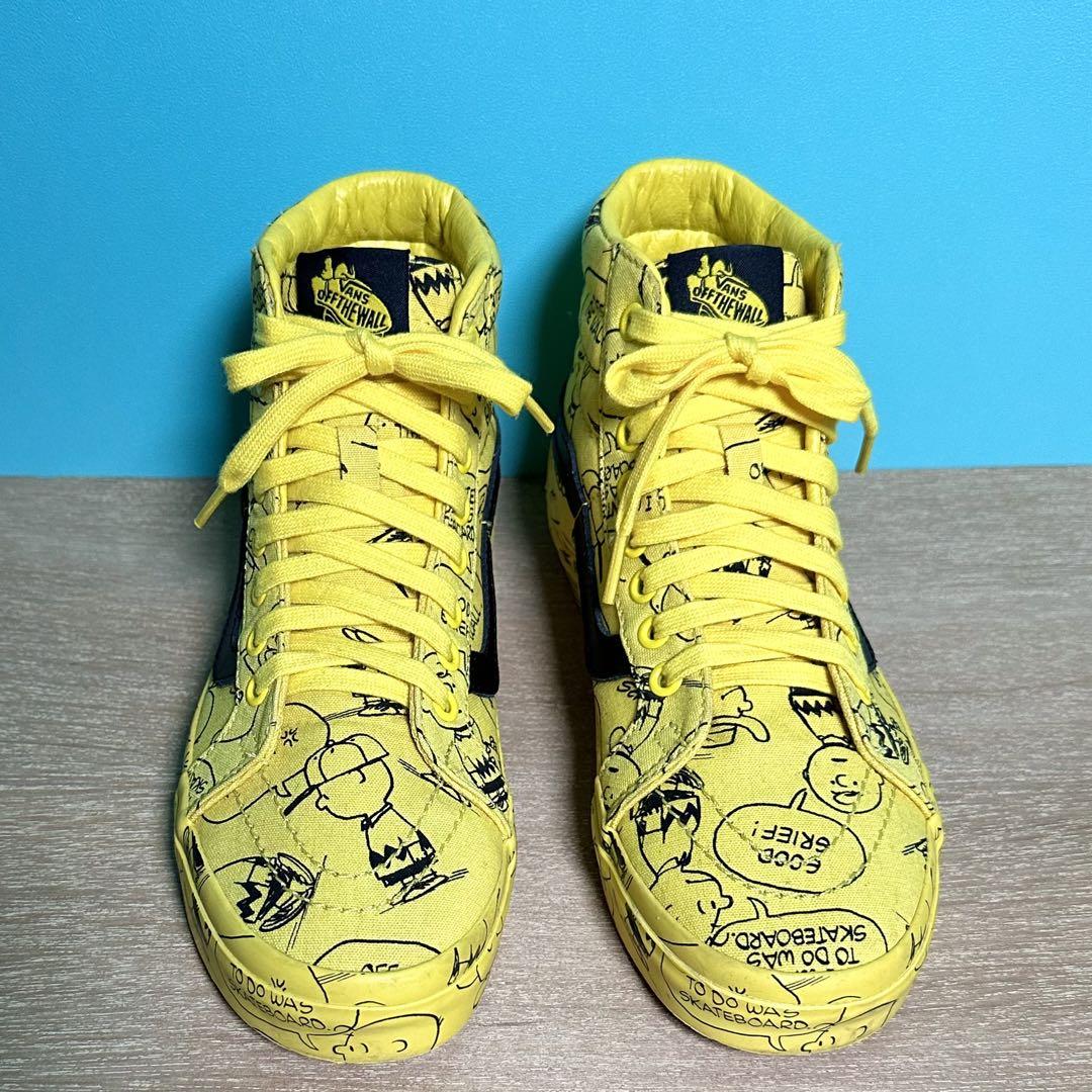 バンズ【VANS】スケートハイ ※PEANUTS