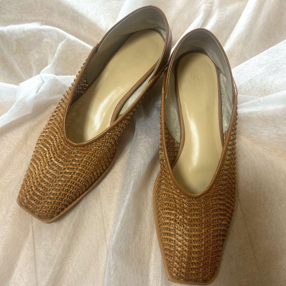 靴 CLANE 2WAY MESH FLAT SHOES