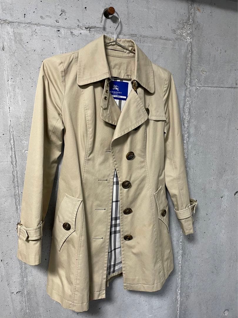BURBERRY バーバリーブルーレーベル トレンチコート 38