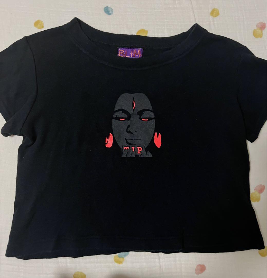 TIPレコード　ブラックライトで光る　ビンテージTシャツ　RAVE trance