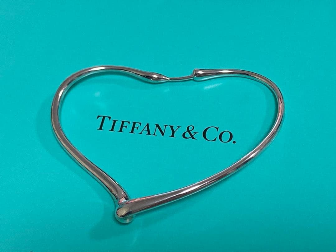 【Natsu】ティファニーTiffanyオープンハート ピアス　片方　片耳